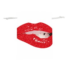 Lips -25 Lightweight Drawstring Pouch (s) by SychEva