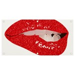 Lips -25 Banner and Sign 4  x 2  Front