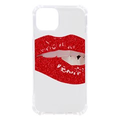 Lips -25 Iphone 13 Tpu Uv Print Case by SychEva