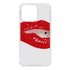 Lips -25 Iphone 13 Pro Tpu Uv Print Case by SychEva