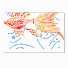 Fishing Lover T- Shirtfish T- Shirt (7) Postcard 4 x 6  (pkg Of 10) by EnriqueJohnson