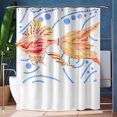 Fishing Lover T- Shirtfish T- Shirt (7) Shower Curtain 60  X 72  (medium)  by EnriqueJohnson