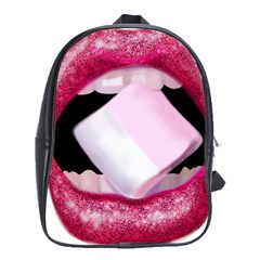 Lips -5 School Bag (xl) by SychEva