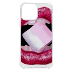 Lips -5 Iphone 13 Pro Max Tpu Uv Print Case by SychEva