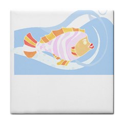 Fishing Lover T- Shirtfish T- Shirt (8) Tile Coaster by EnriqueJohnson