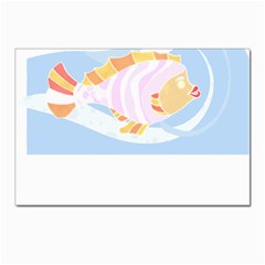 Fishing Lover T- Shirtfish T- Shirt (8) Postcards 5  X 7  (pkg Of 10) by EnriqueJohnson