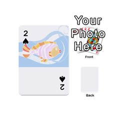 Fishing Lover T- Shirtfish T- Shirt (8) Playing Cards 54 Designs (mini) by EnriqueJohnson