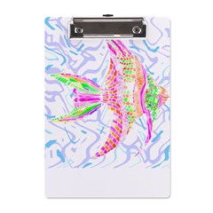 Fishing Lover T- Shirtfish T- Shirt A5 Acrylic Clipboard by EnriqueJohnson