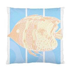 Fishingtshirt T- Shirtfish T- Shirt (1) Standard Cushion Case (one Side) by EnriqueJohnson