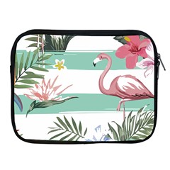 Flamingos T- Shirt Flamingos Tropical Pattern T- Shirt Apple Ipad 2/3/4 Zipper Cases by EnriqueJohnson