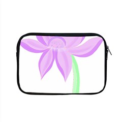 Floral Illustration T- Shirt A Delicate Flower T- Shirt Apple Macbook Pro 15  Zipper Case