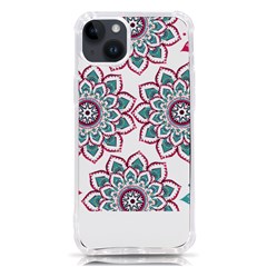 Floral Mandala T- Shirt Colorful Lotus Flower Mandala Art Pattern Iphone 14 Plus Tpu Uv Print Case by EnriqueJohnson