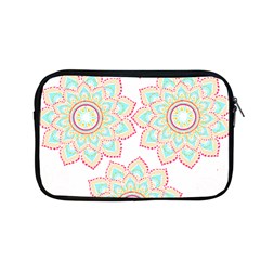 Floral Mandala T- Shirt Pretty Lotus Flower Mandala Art Pattern Apple Macbook Pro 13  Zipper Case by EnriqueJohnson