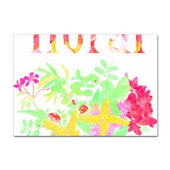 Floral Pattern T- Shirt Floral T- Shirt Sticker A4 (100 Pack) by EnriqueJohnson