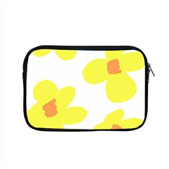 Floral Pattern T- Shirt Yellow Flowers T- Shirt Apple Macbook Pro 15  Zipper Case