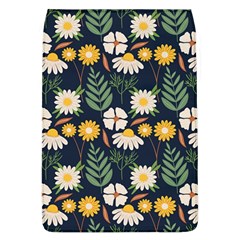 Flower Grey Pattern Floral Removable Flap Cover (l) by Dutashop