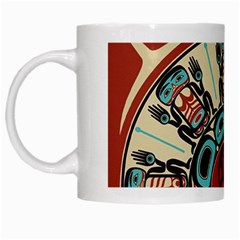 Skull Grateful Dead Phone Gratefuldead White Mug by Sarkoni