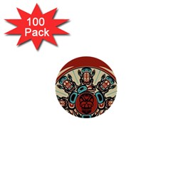 Skull Grateful Dead Phone Gratefuldead 1  Mini Buttons (100 Pack)  by Sarkoni