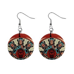 Skull Grateful Dead Phone Gratefuldead Mini Button Earrings by Sarkoni