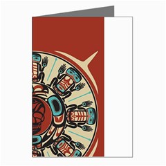 Skull Grateful Dead Phone Gratefuldead Greeting Cards (pkg Of 8) by Sarkoni