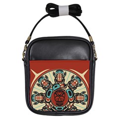 Skull Grateful Dead Phone Gratefuldead Girls Sling Bag by Sarkoni