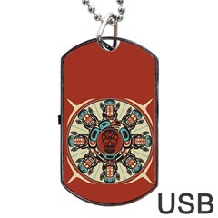 Skull Grateful Dead Phone Gratefuldead Dog Tag Usb Flash (two Sides) by Sarkoni