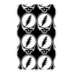 Black And White Deadhead Grateful Dead Steal Your Face Pattern Memory Card Reader (Rectangular) Front