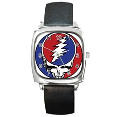 Grateful Dead Square Metal Watch by Sarkoni