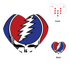 Grateful Dead Playing Cards Single Design (heart) by Sarkoni