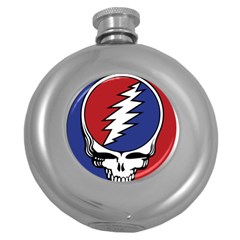 Grateful Dead Round Hip Flask (5 Oz) by Sarkoni