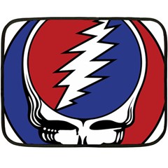 Grateful Dead Two Sides Fleece Blanket (mini) by Sarkoni