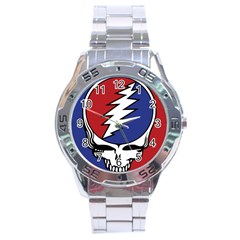 Grateful Dead Stainless Steel Analogue Watch by Sarkoni