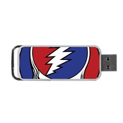 Grateful Dead Portable Usb Flash (one Side) by Sarkoni