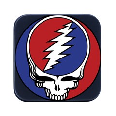 Grateful Dead Square Metal Box (black) by Sarkoni