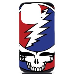 Grateful Dead Iphone 14 Pro Black Uv Print Case by Sarkoni