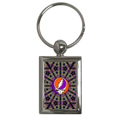 Gratefuldead Grateful Dead Pattern Key Chain (rectangle) by Sarkoni