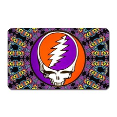 Gratefuldead Grateful Dead Pattern Magnet (rectangular) by Sarkoni