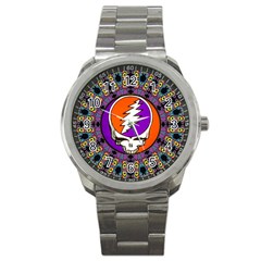 Gratefuldead Grateful Dead Pattern Sport Metal Watch by Sarkoni