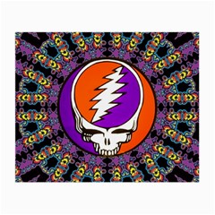 Gratefuldead Grateful Dead Pattern Small Glasses Cloth (2 Sides) by Sarkoni