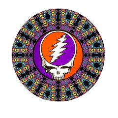 Gratefuldead Grateful Dead Pattern Mini Round Pill Box (pack Of 3) by Sarkoni