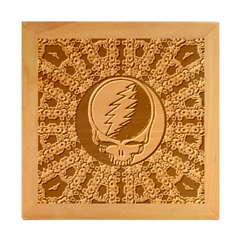 Gratefuldead Grateful Dead Pattern Wood Photo Frame Cube by Sarkoni