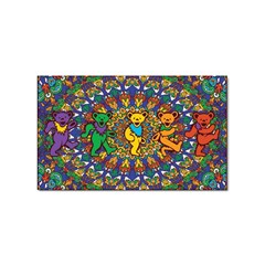 Grateful Dead Pattern Sticker (Rectangular)