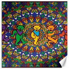 Grateful Dead Pattern Canvas 12  x 12 