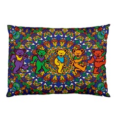 Grateful Dead Pattern Pillow Case by Sarkoni