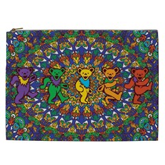 Grateful Dead Pattern Cosmetic Bag (XXL)