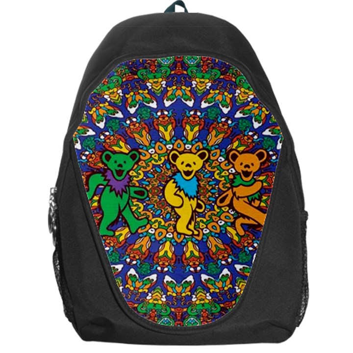 Grateful Dead Pattern Backpack Bag