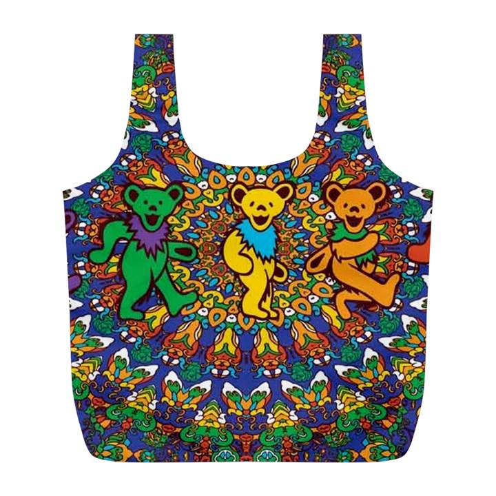 Grateful Dead Pattern Full Print Recycle Bag (L)