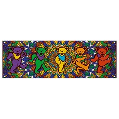 Grateful Dead Pattern Banner and Sign 12  x 4 