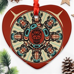 Grateful-dead-pacific-northwest-cover Ornament (heart) by Sarkoni