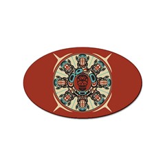 Grateful-dead-pacific-northwest-cover Sticker (oval) by Sarkoni